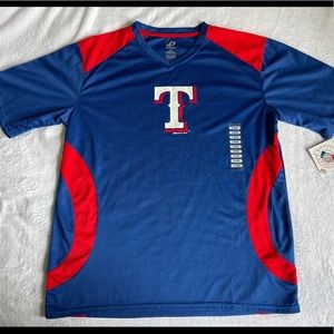 Texas Rangers baseball practice shirt size L